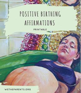 Positive Birth Affirmations